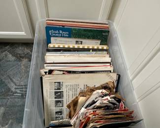 Assorted Vinyl Records Lot