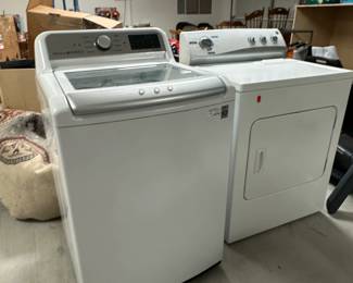LG Top Load Washer and Electric Dryer Set