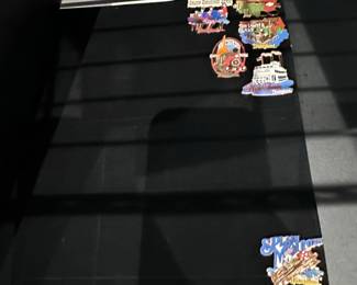 Disneyland Attraction Character Pins Lot