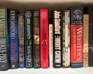 John Sandford Iris Johansen Hardcover Mystery Lot