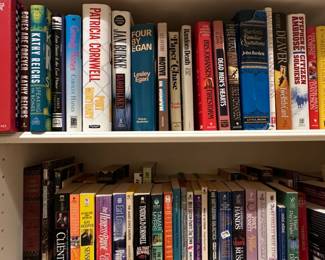 Assorted Paperback Mystery Thriller Novels