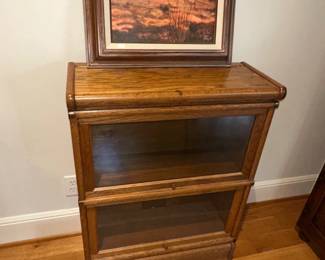Globe Wernicke Oak Barrister Bookcase