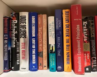 Lot of Assorted Fiction and NonFiction Books