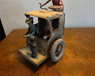 Lehmann "Li-La" Hansom Cab tin toy