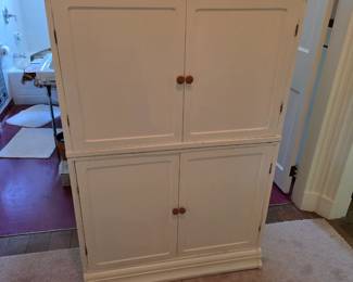 Beautiful Antique Storage cupboard, comes apart in 3 pieces, like a barrister cabinet.