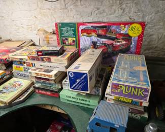 Vintage toys and games.