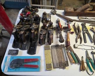 Antique wood planes