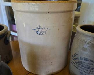 Antique 5gal crock.