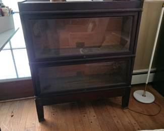 Antique Two Tier Barrister Cabinet.