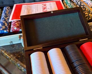 Poker chip set