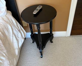 Black accent table