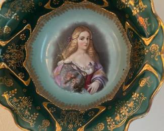 Handpainted bowl-antique
