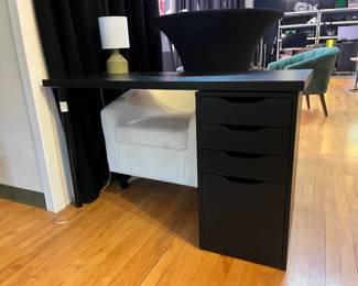 desk, ikea desk