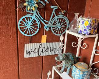 Items Located On The Back Patio Balcony