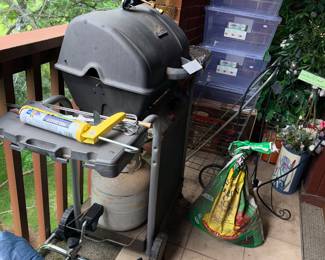 Items Located On The Back Patio Balcony