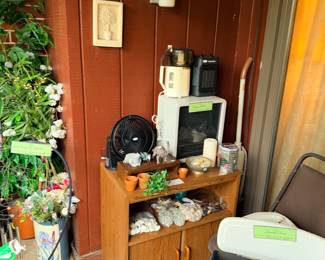 Items Located On The Back Patio Balcony