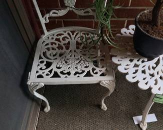 Items Located On The Back Patio Balcony