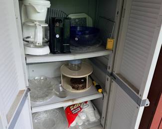 Items Located On The Back Patio Balcony