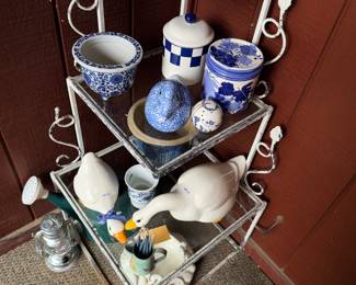 Items Located On The Back Patio Balcony