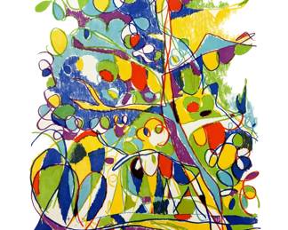 Carlos Planck (1973 Argentina) Limited Edition Signed Lithograph "Medio Dia"