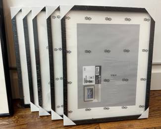 7 New Picture Frames, Set Of 5 Ikea 21x17 & 2 Lager Frames Lot #: 131