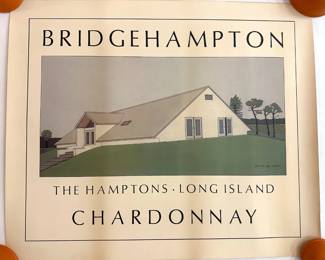 Gretchen Dow Simpson Bridgehampton Chardononnay Poster, Unframed Lot #: 102