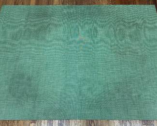 Chilewich Woven Floor Mat With Rubber Bottom Purchased At Sample Sale (Approximately 5x7 Feet) Lot #: 62