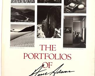 2 1977 Photography Exhibit Posters: Ancel Adams & Wegee The Famous, Unframed Lot #: 101