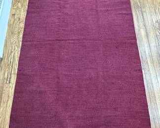 Hand Woven Rug (Approximately 7.75 By 4.5 Feet) Lot #: 67