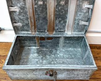 Vintage Aluminum Chest Lot #: 84