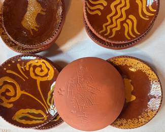 Fitz red clay dishes