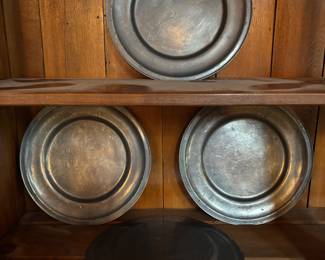 Pewter plates