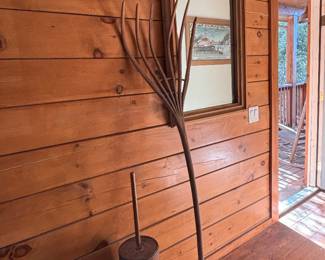 Hay fork & butter churn
