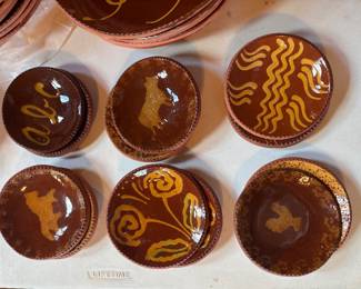 Fitz red clay dishes