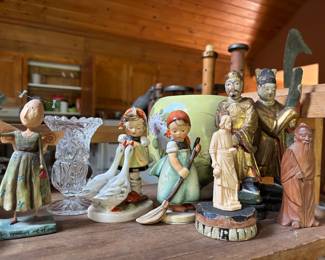 Hummels, Asian, & misc. figures
