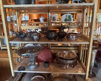 Silver plate serving ware’s