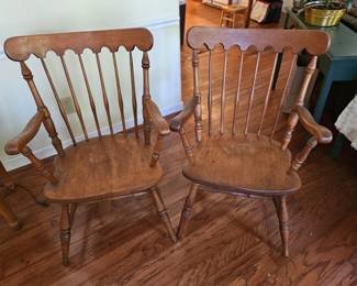 Two captains chairs