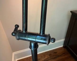 F13 - $125. Pottery Barn Adjustable Floor Lamp. Measures 57.5" tall. Model #270300.