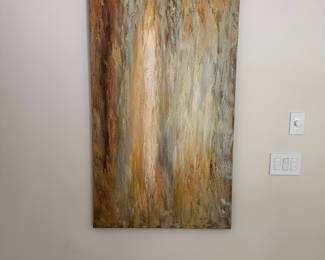 F48 - $10. Large Canvas Print. Measures 30" x 50".