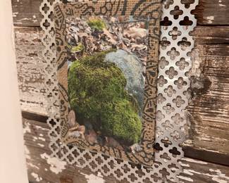 F45 - $10 each. 4 Available. Shabby Chic Photo Frame. Holds a 4" x 6" photo. Measures 12" x 16" approx.