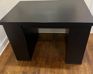 F29 - $100. Craft Desk with Cubbies on the sides. Cubby holes are 11" square. Measures 55" x 38" x 38.25" tall. Does disassemble to move - located on the 2nd floor.