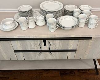 F57 - $75. "Elegance". Sheffield Fine China from Japan "502T". Service for 12+ extras.