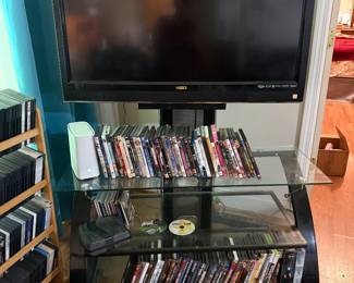 Television, DVD’s, VCR tapes & compact discs