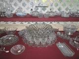 Absolutely FAB punch bowl with 12 cups, glass ladle, and underplate