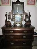 Walnut dresser