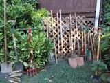 Many yard tools !