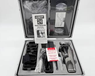 119 Conair24PieceHomeHaircutKitwVHSTape