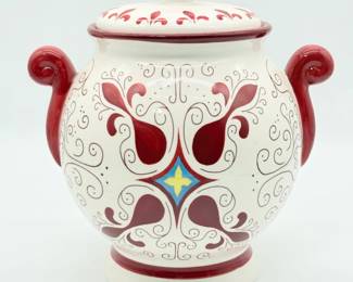 19 NonnisBiscottiCeramicCookieJar