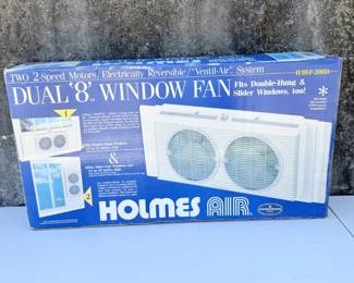 115 HolmesAirDual8inchWindowFan