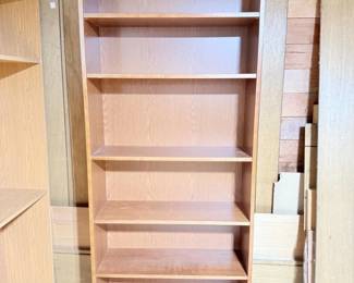 93 6ShelfSturdyParticleBoardBookcase